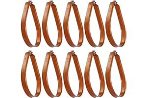 Highcraft ITS-FD34-10 Swivel Loop Pipe Hanger, Copper Epoxy Coated Steel, 3/4 in., 10 Pack