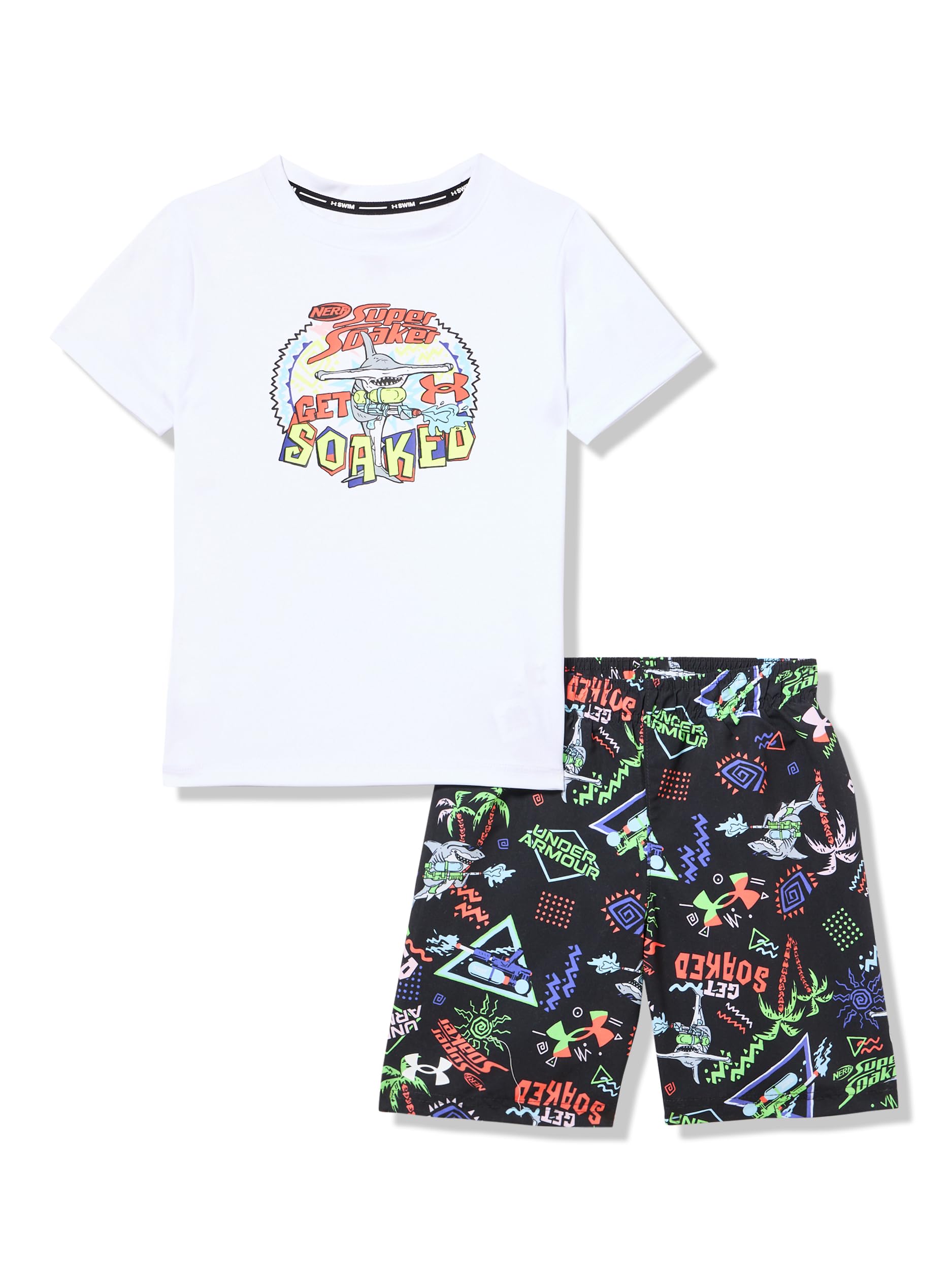 Under Armour GET Soaked Set, White, 6