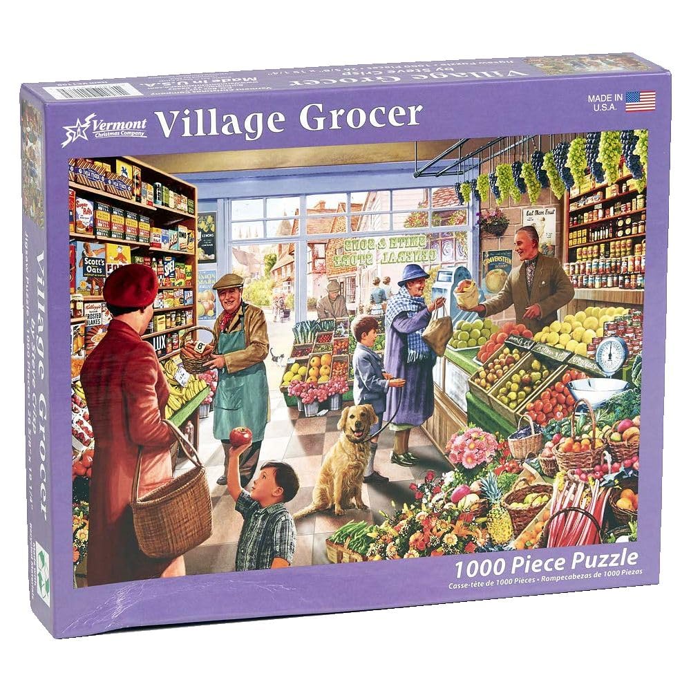 Village Grocer Jigsaw Puzzle 1000 Piece