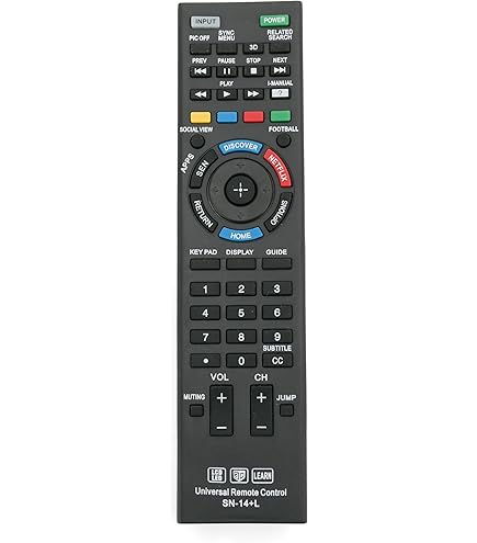テレビリモコン TVリモコン RM-YD14 Amazon.com: New Universal Replace Remote Control SN-14+AL fit for