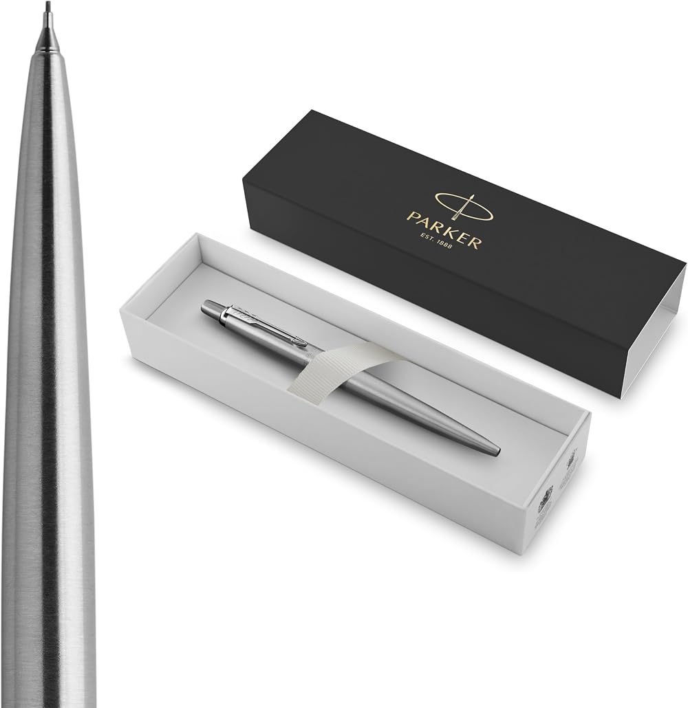 Parker Jotter Mechanical Pencil Stainless Steel 0.5mm Gift Box