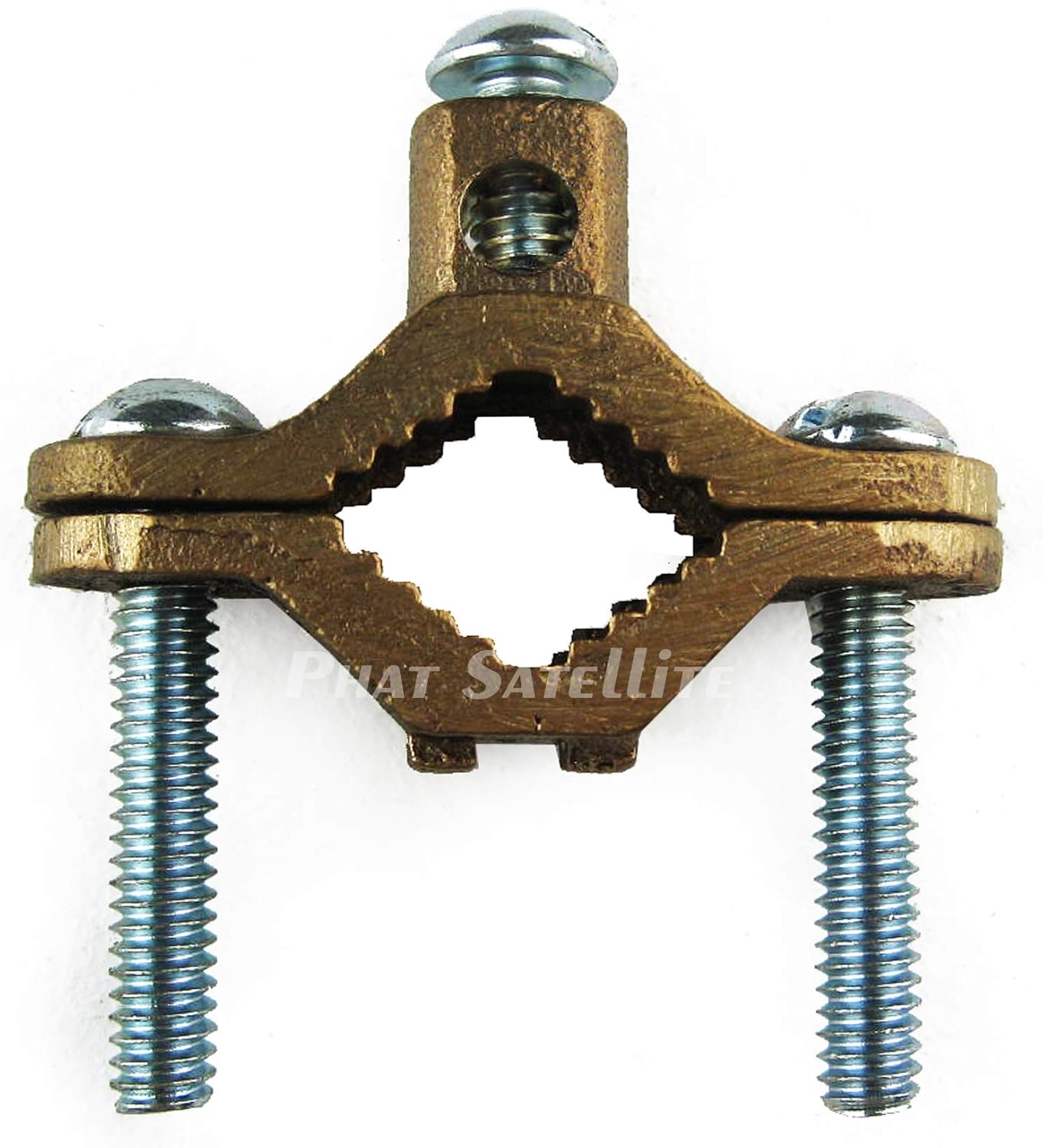 Ground Pipe Clamp for Bonding Ground Wire to 1/2" 1" Water Pipe or