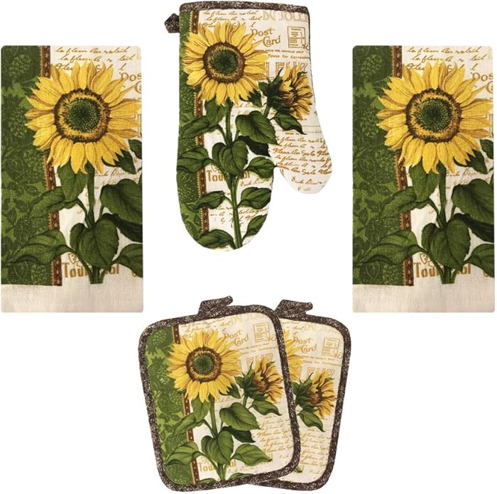 The Best Sunflower Oven Mitts