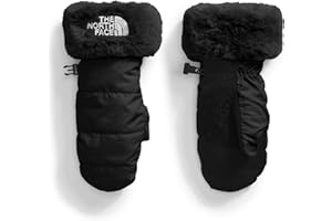 THE NORTH FACE Girls Shasta Mitt | Touchscreen Compatible, Water Repellent, Moisture Wicking, Wind Resistant, Fleece Lining