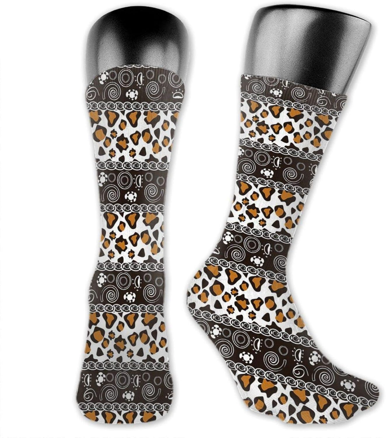 Compression Socks Women Man,African Cheetah Pattern With
