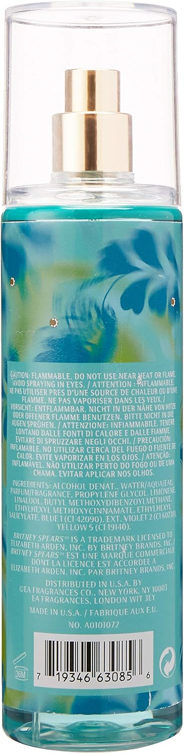 Britney Spears Island Fantasy Body Mist for Her 235 ml, BLUE, 236 ml (Pack of 1) - Image 3