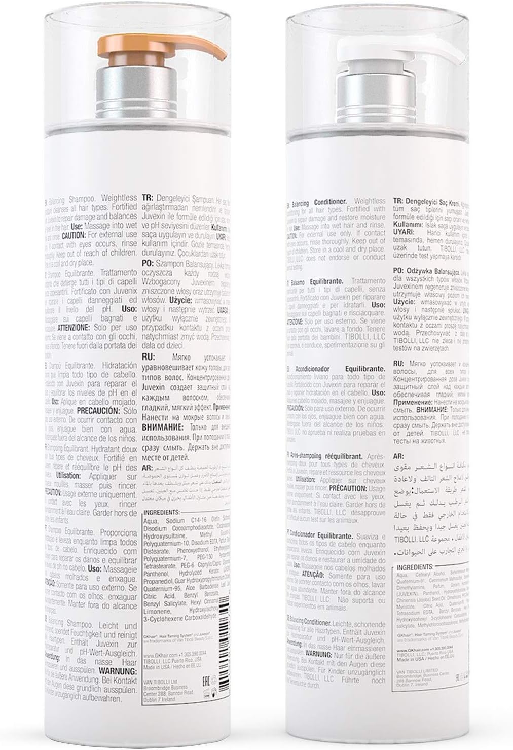 GK HAIR Balancing Shampoo and Conditioner Set for Oily Hair Clarifying & Refreshing Formula with Gentle Fragrance - Image 3