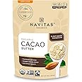 Navitas Organicsy, GlutenFree & Keto, Cacao Butter 8 Ounce