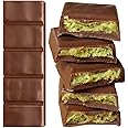Mini Dubai Chocolate (Pack of 1) Kunafa Pistachio Bar- 27gr - Perfect for Gifting, Fresh Daily Production 1Pieces Dubai Chocolate with Shredded Phyllo Dough 0.95 ounces
