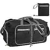 65l Foldable Duffles Bag,Large Duffle Bags for Travel,Waterproof Packable Duffle Bag for Travels,Travel Organizer Pouch Weekend Overnight Tote for Men Women
