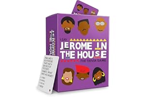 BLACK OWNED Jerome in The House Family Martin Trivia Party Card Game from The 90's TV Show If You Know The Saying This is for You Fun Game for Everyone Great at Black 90's Parties Game Night Fun (Family)