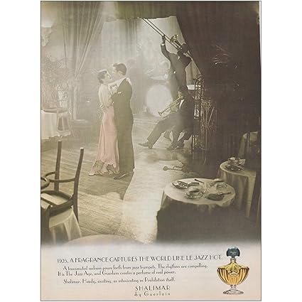 Amazoncom Relicpaper 1975 Shalimar Fragrance Captures The -