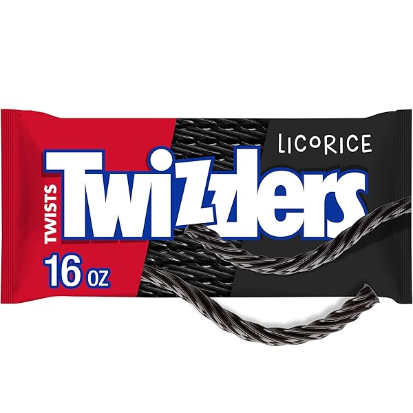 TWIZZLERS TWISTS LICORICE FLAVORED LICORICE STYLE, CHEWY CANDY...