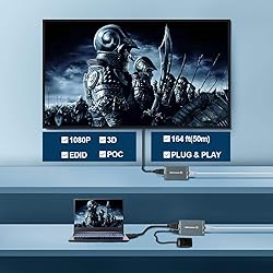 GREATHTEK HDMI Extender, Up to 164 ft/50m, Over