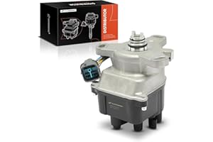 A-Premium Ignition Distributor with Cap and Rotor Compatible with Honda Civic 1996 1997 1998, Civic del Sol 1996-1997