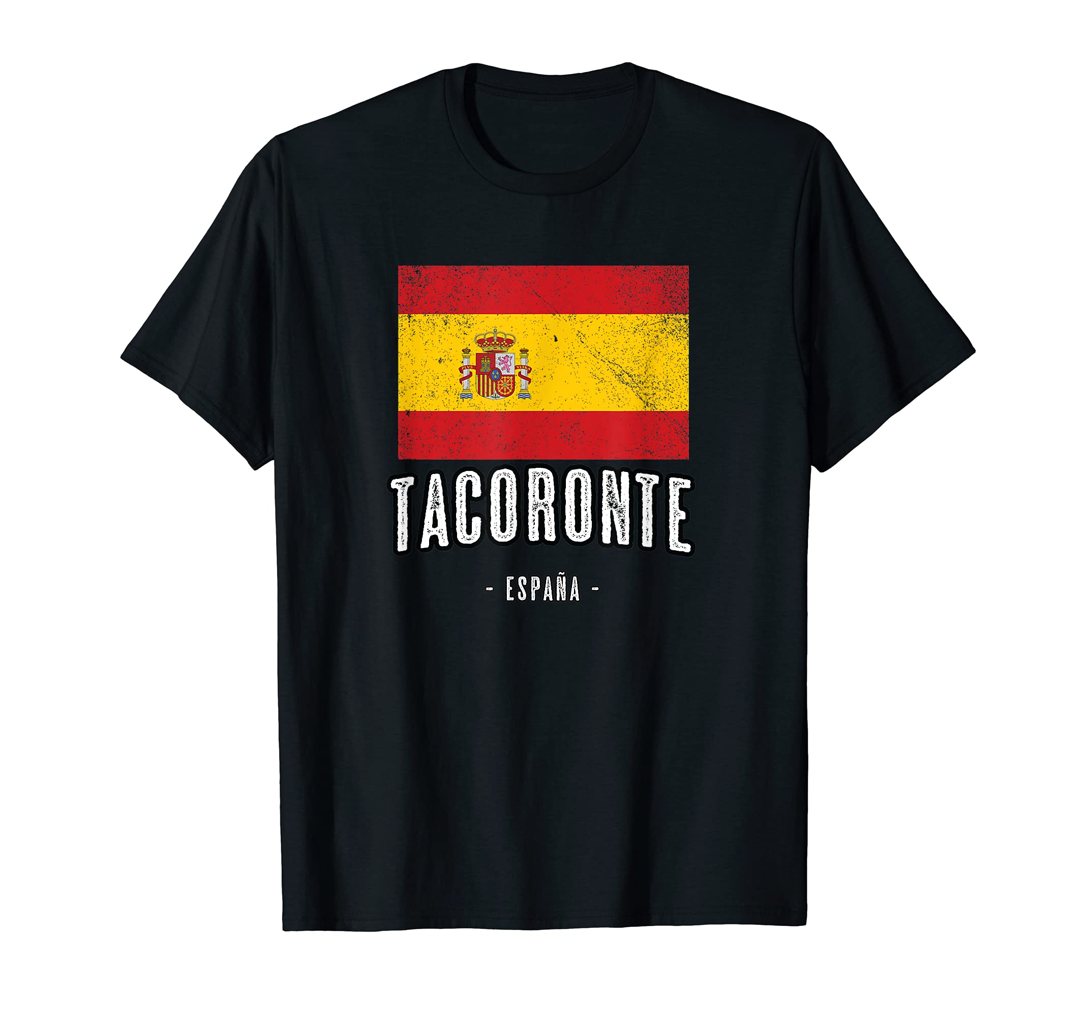 Tacoronte Spain | ES Flag, City - Bandera Ropa - T-Shirt