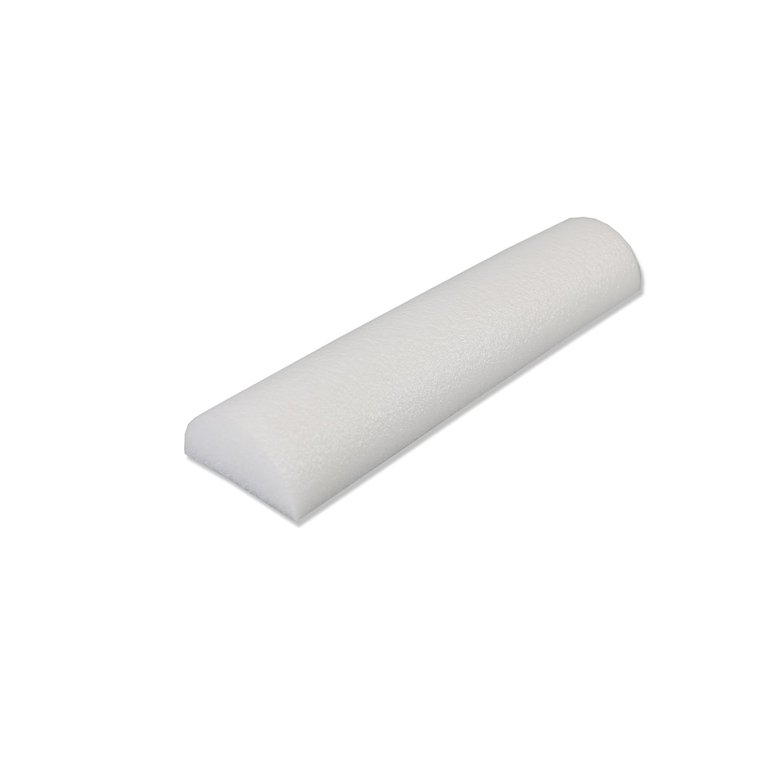 Cando Round PE Foam Roller, 6" x 48", White: Industrial & Scientific