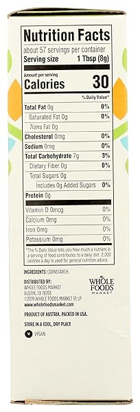 365 BY WHOLE FOODS MARKET, CORN STARCH, 16 OUNCE