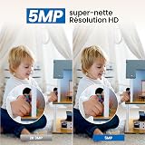 Cinnado 5G Indoor Camera 5MP Baby Monitor PTZ Night Vision Dual Band 360° view 4