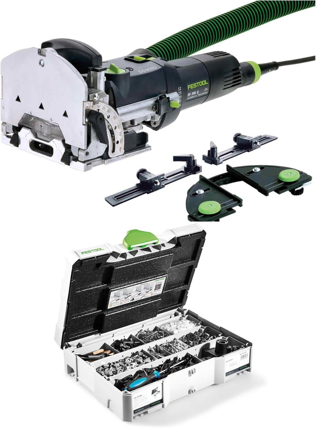 Festool 574432 Domino Joiner DF 500 Q Set with 203170 Domino DF 500