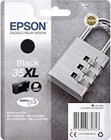 Epson 35XL Black DURABrite Ultra High Yield Ink Cartridge Claria Photo HD