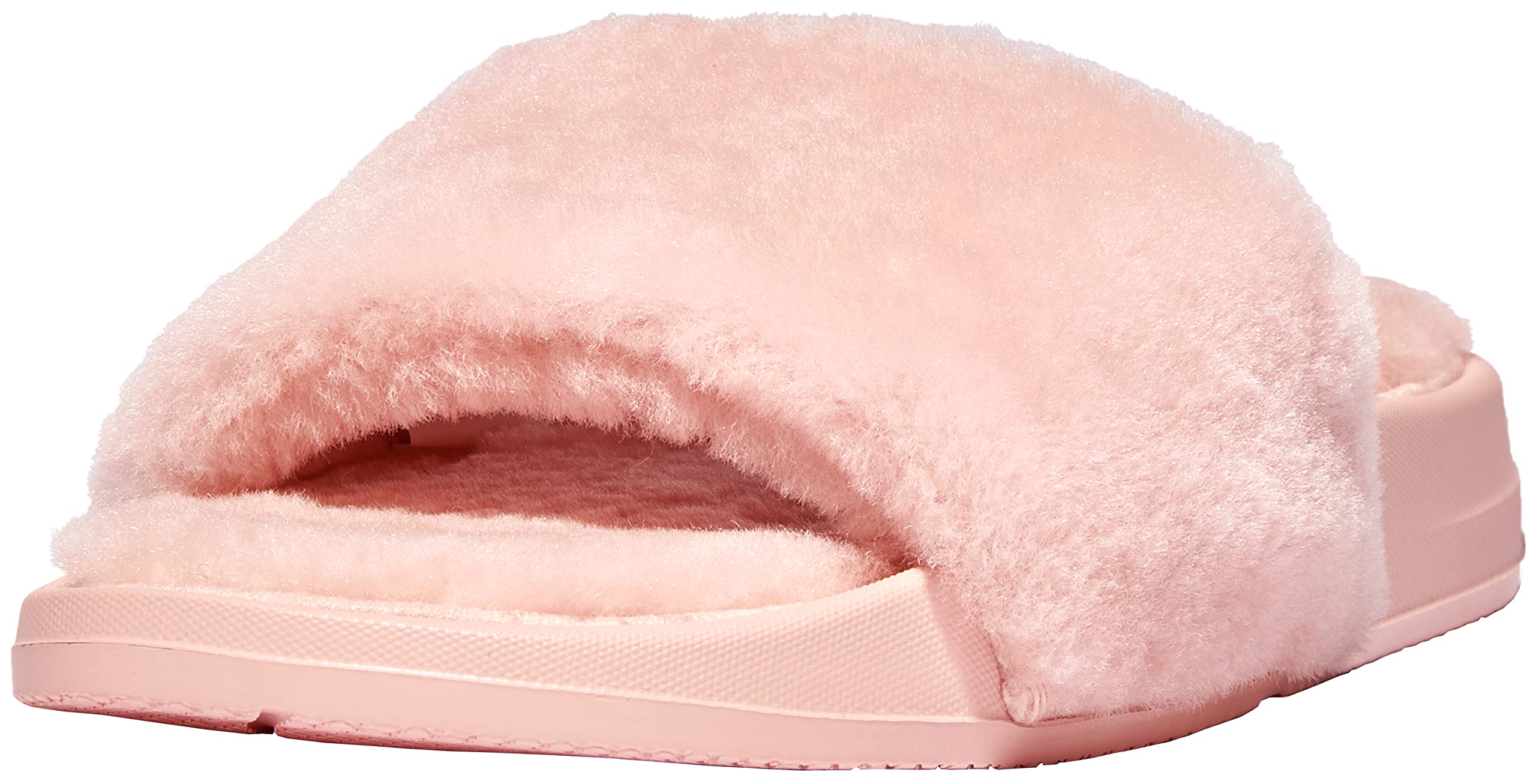Fitflop Women's Slide Sandal, Pink Salt, 9
