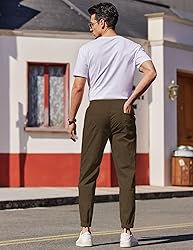 COOFANDY Mens Casual Joggers Pants - Cotton