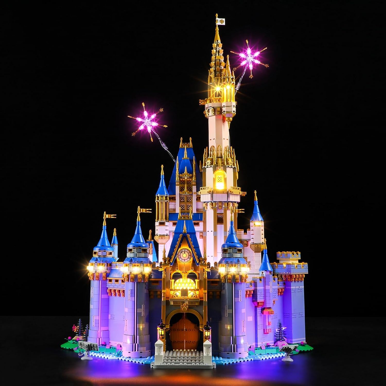 GEAMENT 2023 LED Light Kit Compatible with LEGO 2023 Disney Castle 43222 (Building Set Not Included)