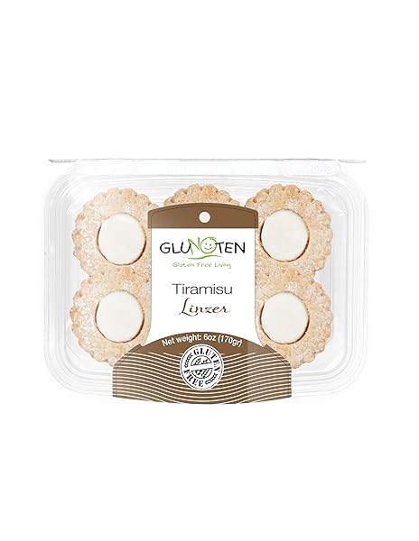 GLUTEN FREE TIRAMISU LINZER (KOSHER, DAIRY FREE, NUT...