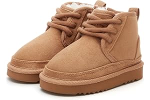 Weestep Baby/Toddler/Little Kid Soft Warm Walking Boots