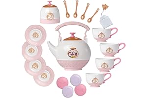 Disney Princess Style Collection Tea Set for 4! Includes 21 Pieces [�鶹�� Exclusive]