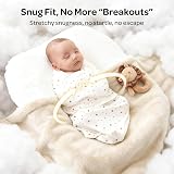 momcozy Baby Swaddle 0-3M 2-Pack Size 68x28cm Wonder Bamboo view 8