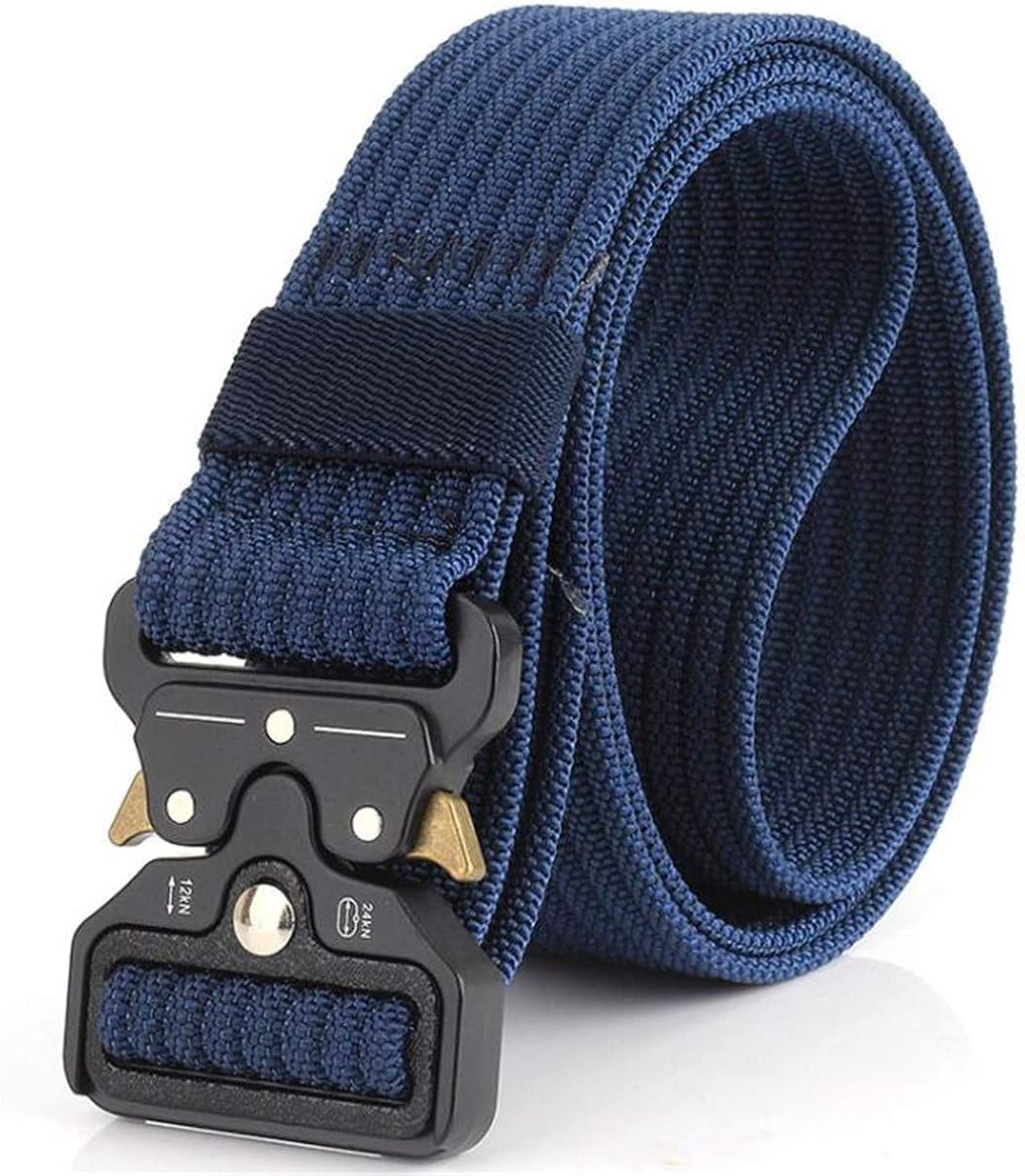 Cintura Tattica Nylon 1000D Con Fibbia Sgancio Rapido - Militare, Uomo, Taglie M E L - Foto 3