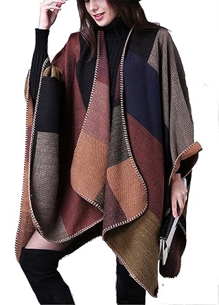 chale poncho femme