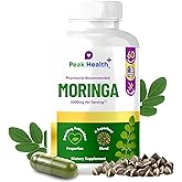 Peak Health Moringa Capsules – Pharmacist-Formulated Superfood for Energy USA, Vitality & Radiant Beauty – Vegan, Non-GMO, Rich in Antioxidants & Nutrients | from Moringa Leaf Powder