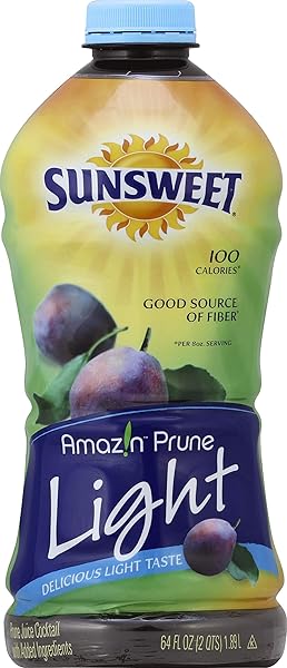 SUNSWEET PRUNE JUICE COCKTAIL, LIGHT, 64 OZ