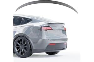 SEGUMA EVDANCE Spoiler for Model Y Tesla 2020-2024 Rear Trunk Spoiler Wing Carbon Fiber ABS Material OEM Rear Trunk Lip