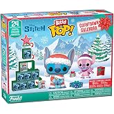 Funko Pop! Bitty Countdown Calendar: Stitch Holiday - 24 Days of Surprises | Official Disney Merch - Christmas Countdown Gift for Fans - Collectable Toy - Holiday Gift Idea for Fans and Collectors
