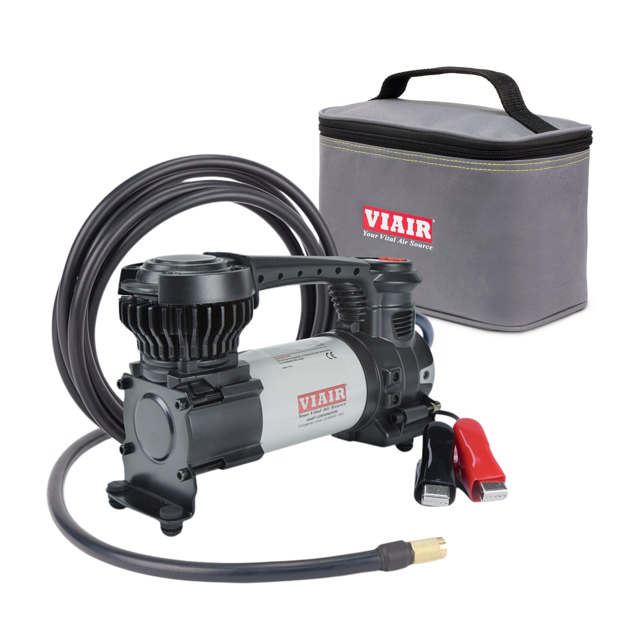 Photo 1 of VIAIR Digital EVC88P - Portable Air Compressor Tire Inflator for Car, Truck, SUV & RV | Preset Automatic Shut Off Feature | 12V Heavy Duty On/Off Road Tire Pump Air Compressor 120 PSI