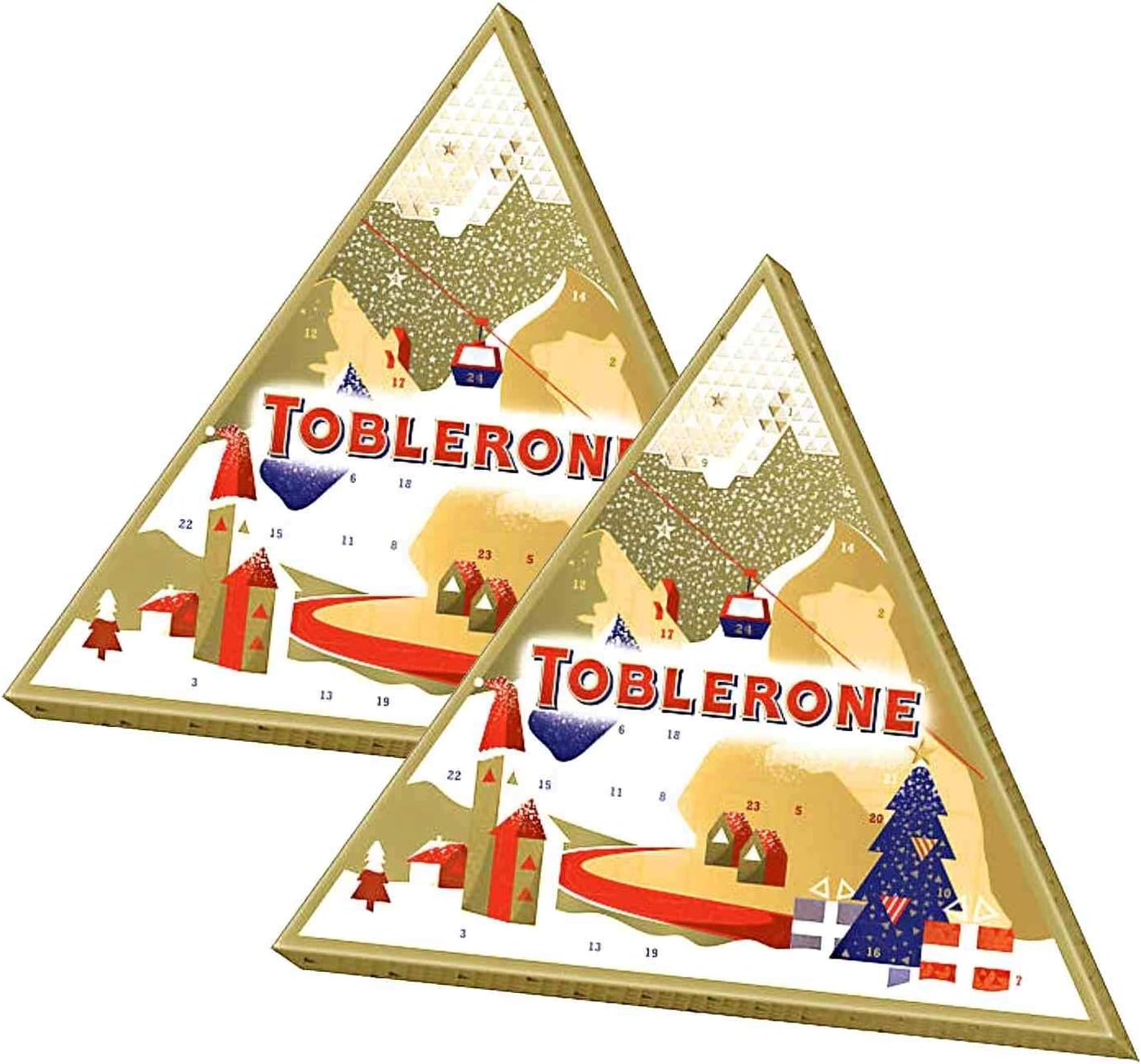 Toblerone Advent Calendar 2 Pack 2 X 200g Amazon co uk Grocery Toblerone Advent Calendar 2 Pack 2 X 200g Amazon co uk Grocery