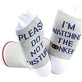 TSOTMO 2 Pairs Baseball Socks Funny Birthday Gift please Do Not Disturb I’m Watching The Y Socks Gift (YANKEES socks)
