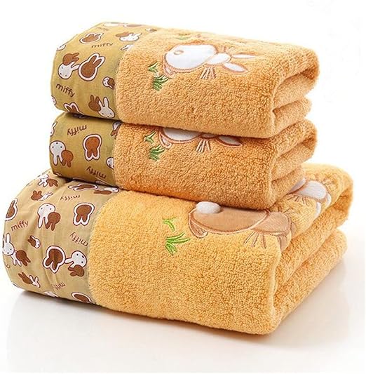 Toalla de baño toalla de baño de lujo establece Remoción, 3-Piece Set