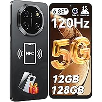 Blackview Shark6(2025) 5G Phone Unlocked, Android 15 Cell Phone