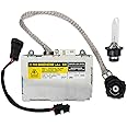 RANSOTO KDLT002 Xenon HID Headlight Ballast Compatible with Lexus IS300 ES300 ES330 LS430 SC430 RX300 RX330 RX350 Toyota Avalon Sienna Prius Celica Mazda 6 RX-8 with D2S Bulb