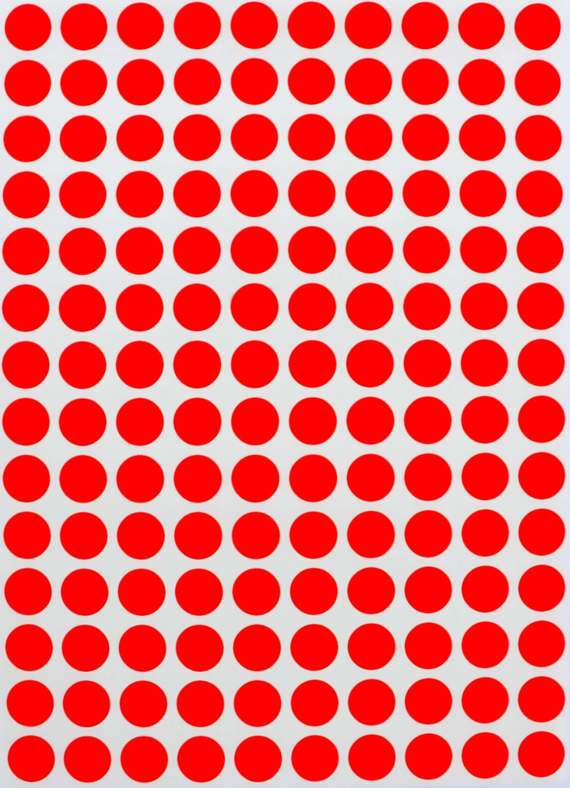 Royal Green Red Neon Colour Coding Labels 10 mm Dot Stickers (1 cm) 2100 Pack