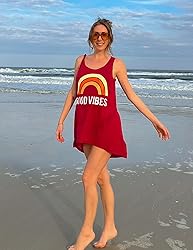 Ekouaer Beach Bathing Suit Cover Swim Bikini Cover