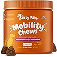 Zesty Paws Glucosamine for Dogs Mobility Chews - Premium Hip and Joint Supplement for Dogs with Glucosamine Chondroitin MSM S