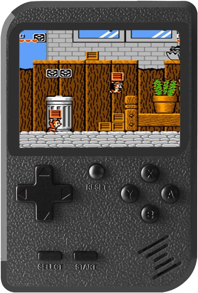Retro Mini Game Machine,Handheld Game Console with 400 Classical FC Games 2.8-Inch Color Screen Support for TV Output , Gift Birthday for Kids, Adults (Gameboy Red) (Gameboy Black): Toys & Games