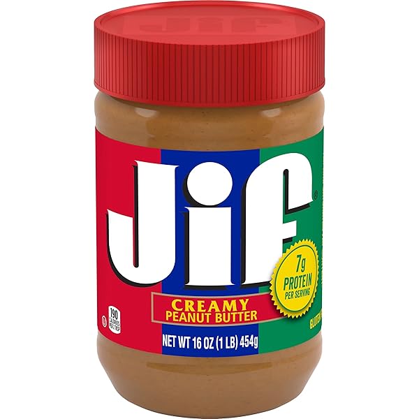 JIF CREAMY PEANUT BUTTER, 16 OUNCES