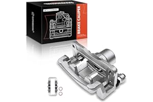 A-Premium Disc Brake Caliper Assembly with Bracket Compatible with GMC, Pontiac, Saturn & Chevy Models - Captiva Sport 2012-2015, Equinox 2007-2017, Terrain 2010-2017, Torrent 07-09, Vue - Rear Right